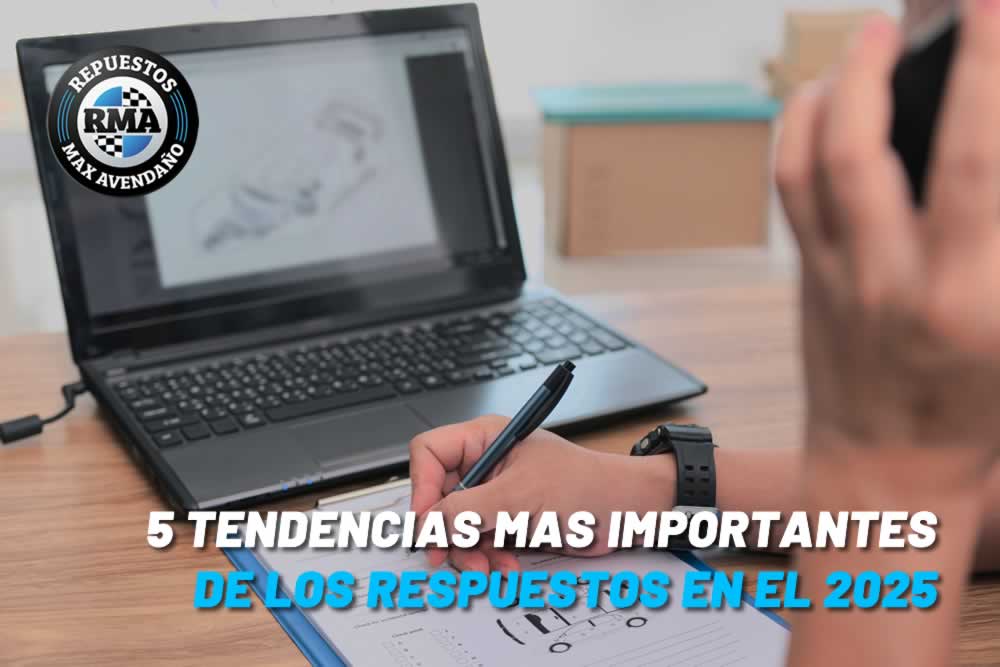 Las 5 tendencias más importantes en el mercado de repuestos automotrices 2025